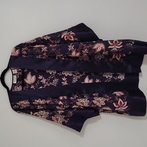 Vintage Victoria's Secret Floral Kimono Silk Robe